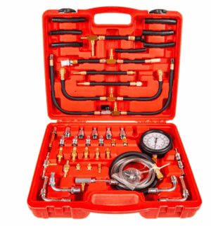 Набор для измерения давления в топливных системах (0-10 bar) 46пр. в кейсе