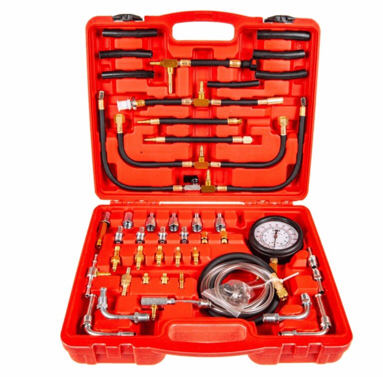 Набор для измерения давления в топливных системах (0-10 bar) 46пр. в кейсе