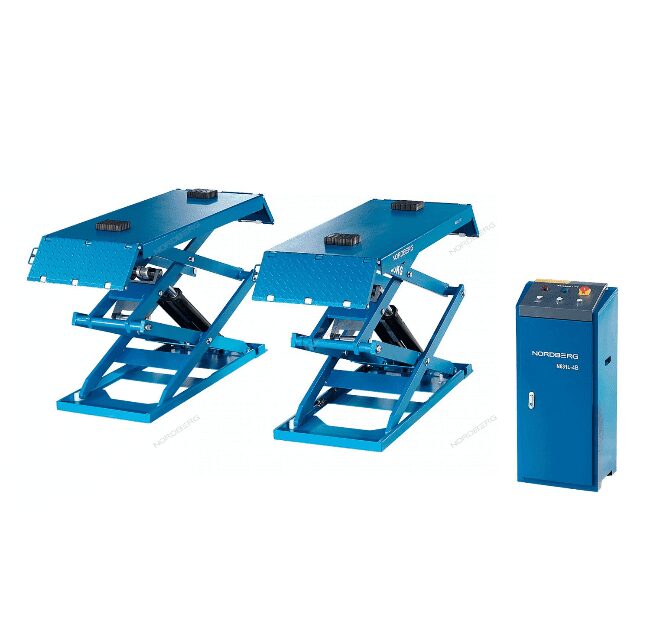 Подъемник ножничный низкопрофильный 4 т, 380 В