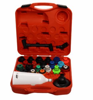 Набор адаптеров для заправки масла универсальный с воронкой 24 пр.