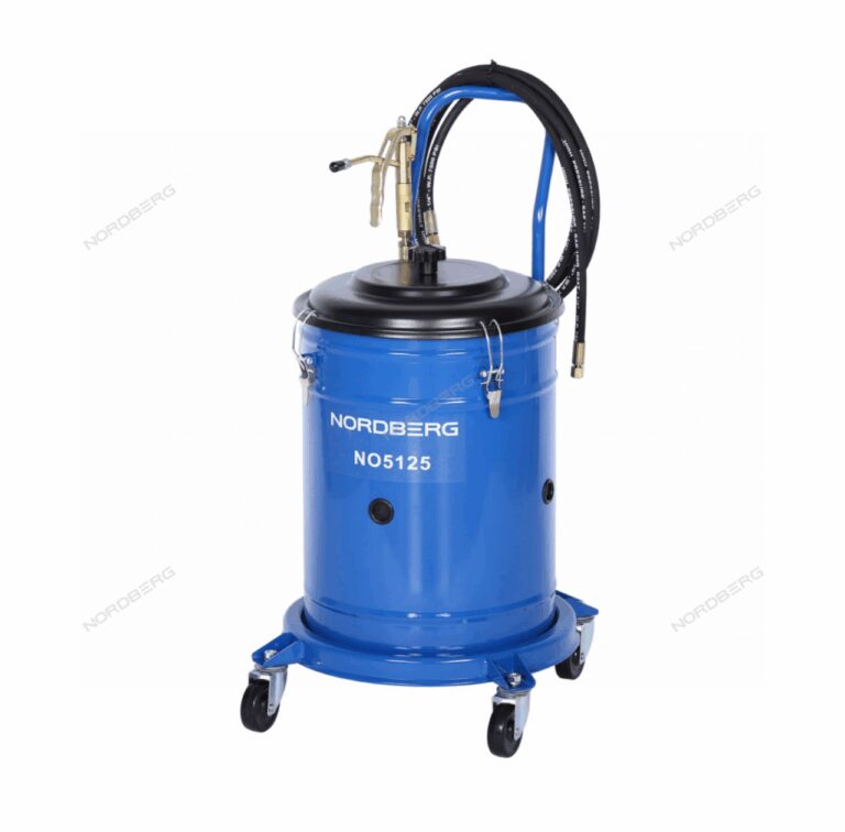 Установка электрическая для раздачи густой смазки с баком, 25 л