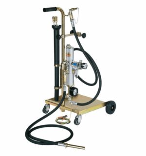 Установка для откачки топлива, пневматический насос 1:1, тележка для бочек 30-60 кг