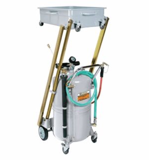 Установка для слива и откачки отработанного масла 115 л., с пантограф. ванной 50 л., ECODORA (Италия)