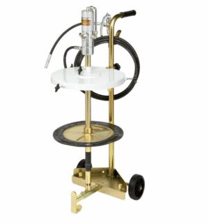 Передвижной комплект для раздачи смазок из бочек 50-60 кг., 340-385 мм