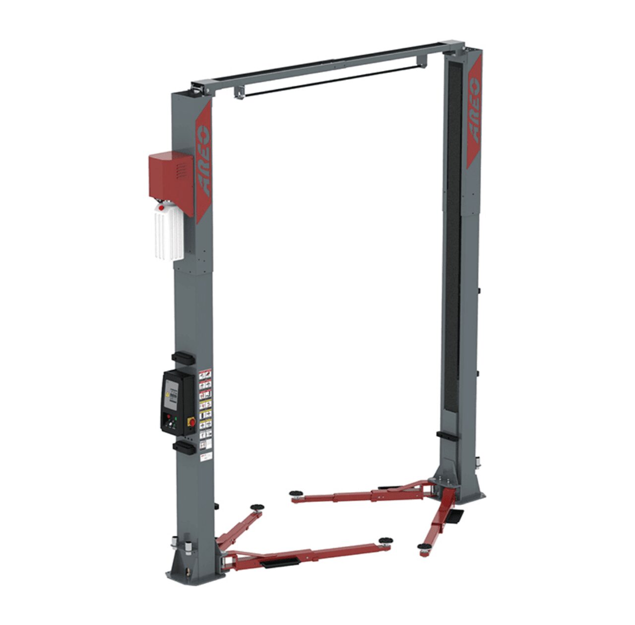 Подъемник гидравлический двухстоечный 4т с верхней синхранизацией