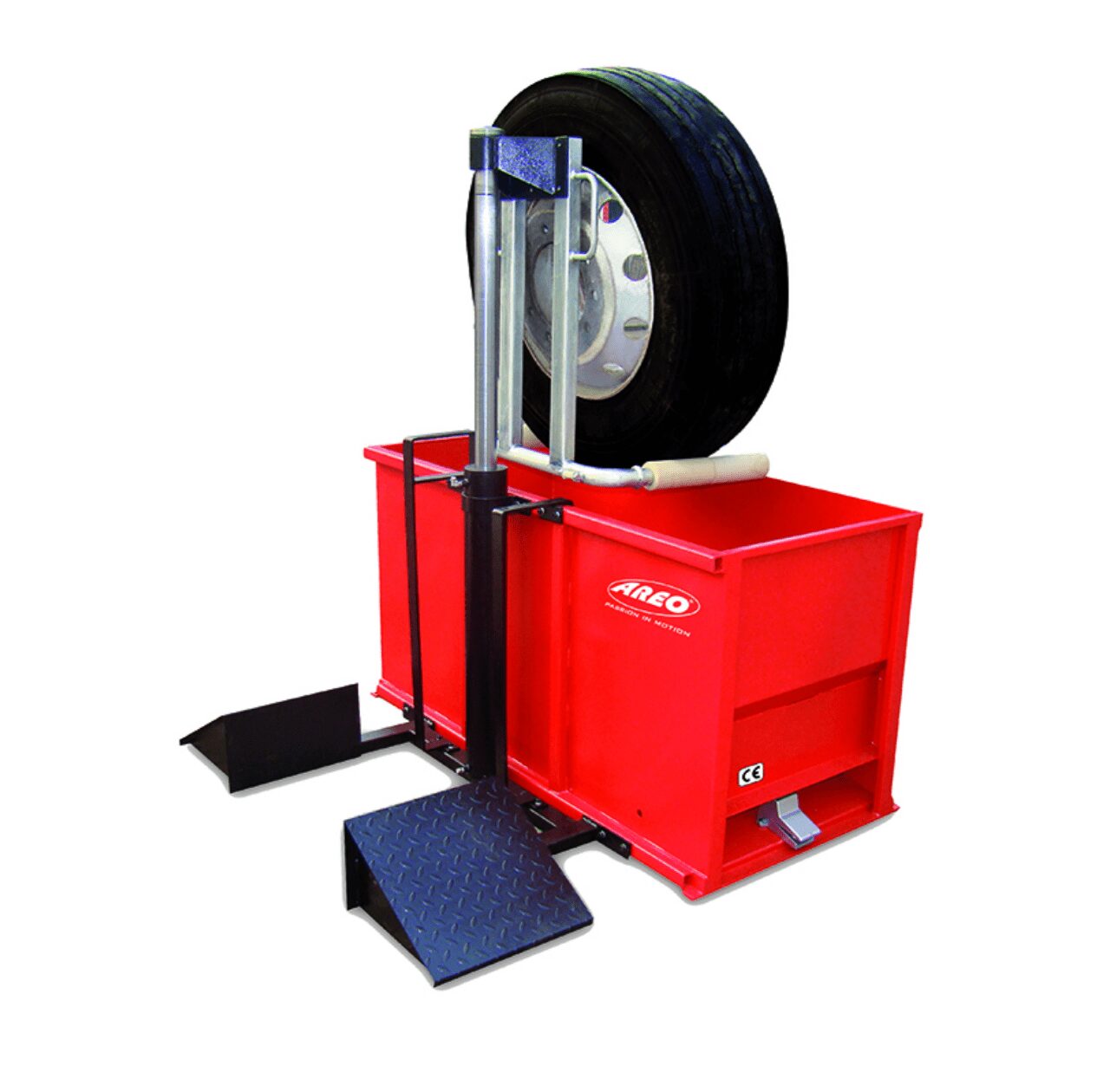 Ванна проверки на герметичность колес грузовых автомобилей