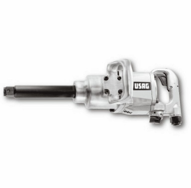 Пневматический ударный гайковерт на 1", 4068 Нм, длинный хвостовик