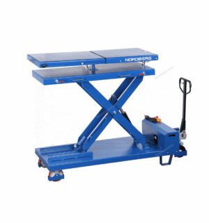 Стол подъемный электрогидравлический для АКБ электромобиля, 1200 кг