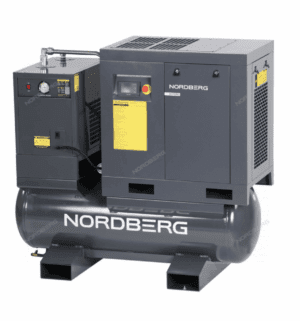 Компрессор винтовой, 7,5 кВт, 10 бар, 960 л/мин, ресивер 300 л