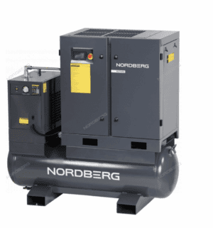 Компрессор винтовой, 11 кВт, 10 бар, 1550 л/мин, ресивер 410 л