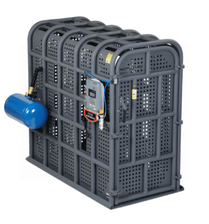 Клеть для накачки грузовых колес и спецтехники