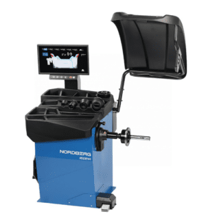 Станок балансировочный автоматический с дисплеем, с пневматическим валом