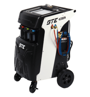 Установка автоматическая для заправки кондиционеров с функцией промывки, с подогревом баллона, сенсор. дисплей, R-134a, 120 л/мин.