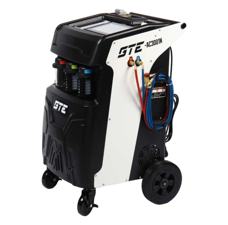 Установка автоматическая для заправки кондиционеров с функцией промывки, с подогревом баллона, сенсор. дисплей, R-134a, 120 л/мин.