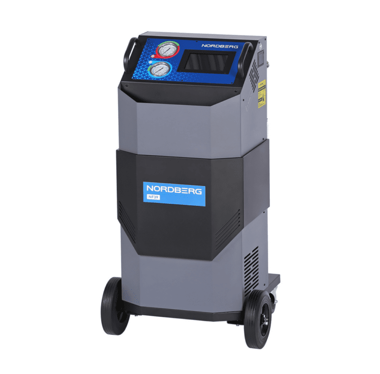 Установка автомат для заправки кондиционеров автобусов с автоматическим впрыском масла