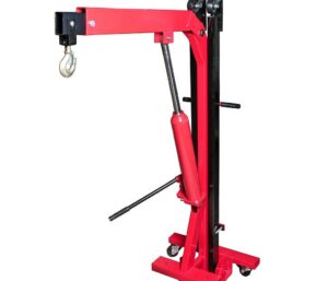 Кран гаражный подкатной для снятия двигателя, 1т. Кран гаражный подкатной для снятия двигателя, 1тонна