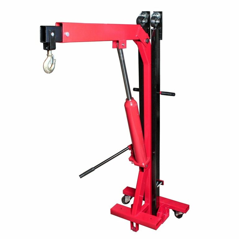 Кран гаражный подкатной для снятия двигателя, 1тонна