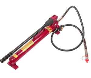 Насос гидравлический ручной 10 тонн, заправочная емкость 700см3