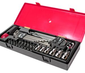 Набор инструментов TOPX, HEX в кейсе 40 предметов