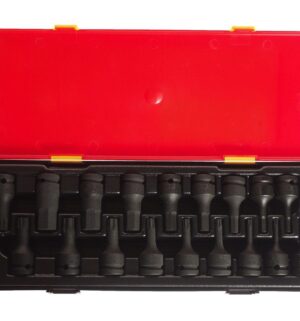 Набор головок торцевых ударных 1/2", 60мм (в кейсе) 18шт