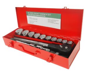 Набор головок торцевых 12-гранных 3/4" 22-50мм 14 предметов