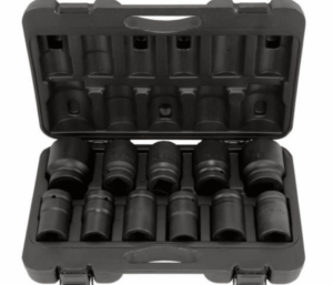 Набор головок ударных 1″ 11 предметовНабор головок ударных 1″ 11 предметов