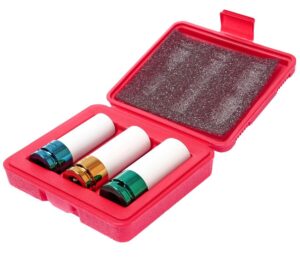 Набор головок ударных для литых дисков 17-19-22мм