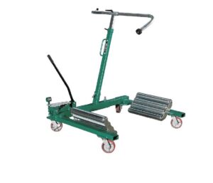 Гидравлическая тележка для снятия колес, г/п 1600 кг. (Дания) Гидравлическая тележка для снятия колес, г/п 1500 кг.