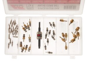 Набор золотников для кондиционера R12/R134A (51 шт.)