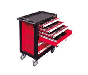 Тележка инструментальная с инструментами 177 предметов.