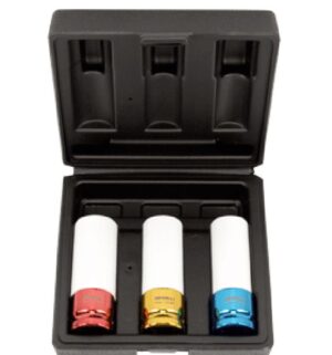 Набор головок ударных колёсных 1/2" (17,19,21мм)