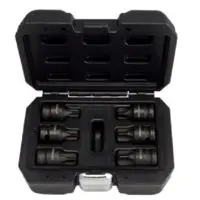 Набор головок ударных 1/2" внешний TORX T55-T100
