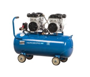 Компрессор поршневой безмасляный, 100/400 л/мин.