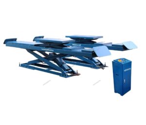 Подъемник ножничный для сход-развала г/п 4,5 т, 2 уровня подъема (с аварийным опусканием)