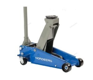 Домкрат подкатной 3 тонн 120-450 мм с резиновой насадкой