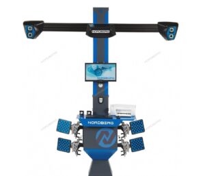 Стенд сход-развал 3D модель четырехкамерный