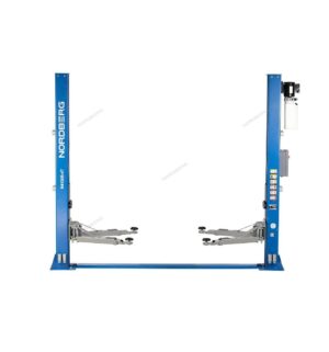 Подъемник двухстоечный, г/п 4т (380В), с электростопорами