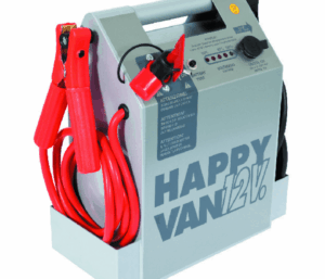 HAPPY VAN - портативный бустер, пусковой ток 2500 А, 12 B, 26 А*ч
