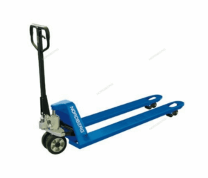 Тележка (Рохля) складская гидравлическая 2,5 т, усиленная, с ПУ колесами