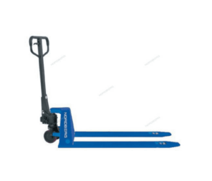 Тележка (Рохля) складская гидравлическая с низким подхватом 1 т, с ПУ колесами