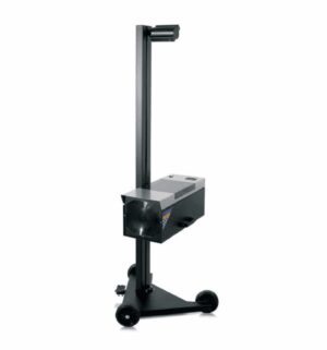 Прибор для регулировки света фар с цифровым люксметром и лазерными указателем цвет RAL9005 (черный)