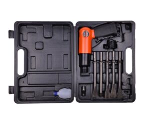 Пневмозубило с набором насадок