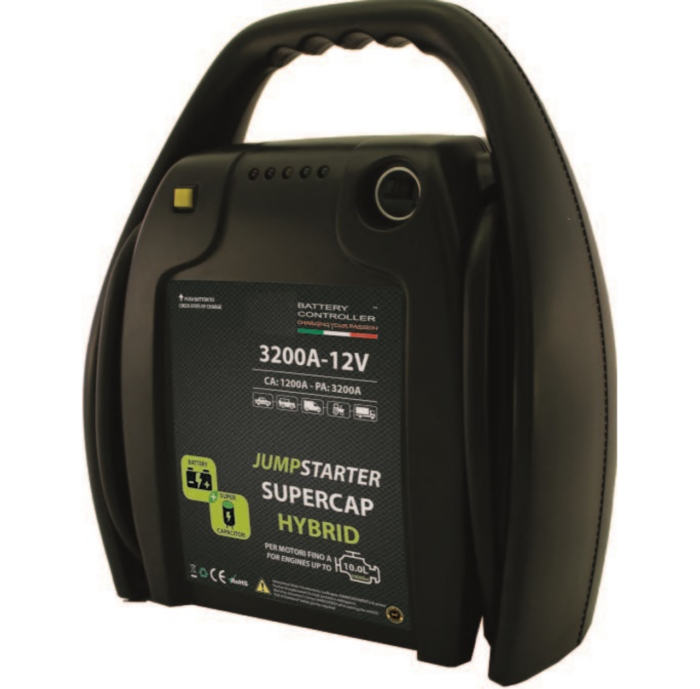 SUPERCAP HYBRID 12V - гибридный портативный бустер,1200 А, 12 B