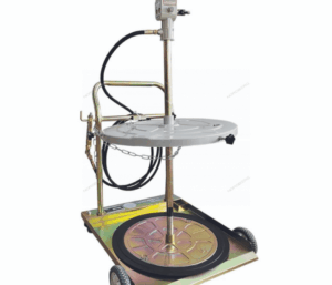 Установка для раздачи густой смазки из бочек до 200 л.