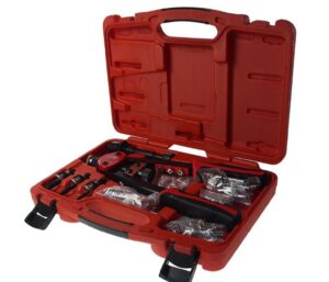 Заклепочник ручной универсальный для резьбовых и вытяжных заклепок в кейсе