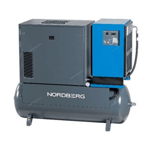 Компрессор винтовой, 11кВт, 10Бар, 1400л/мин, 500л.