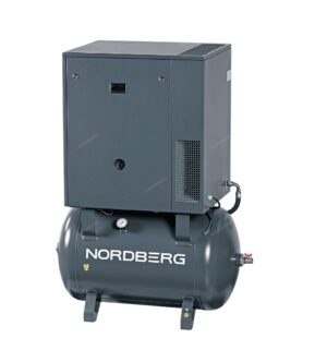 Компрессор винтовой, 7,5кВт, 10Бар, 1000л/мин, 270л