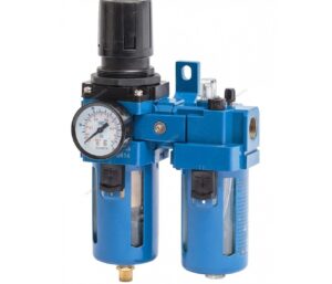 Фильтр воздушный с редуктором и лубрикатором, 1/2", 3000 л/мин