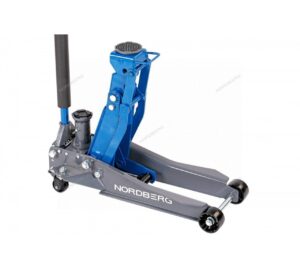 Домкрат подкатной, с изменяемой высотой подхвата и регулируемой проставкой, 2 / 3 т