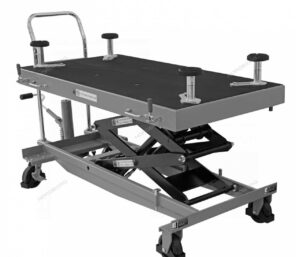 Стол подъемный гидравлический 1000 кг для АКБ электромобиля, двойные ножницы